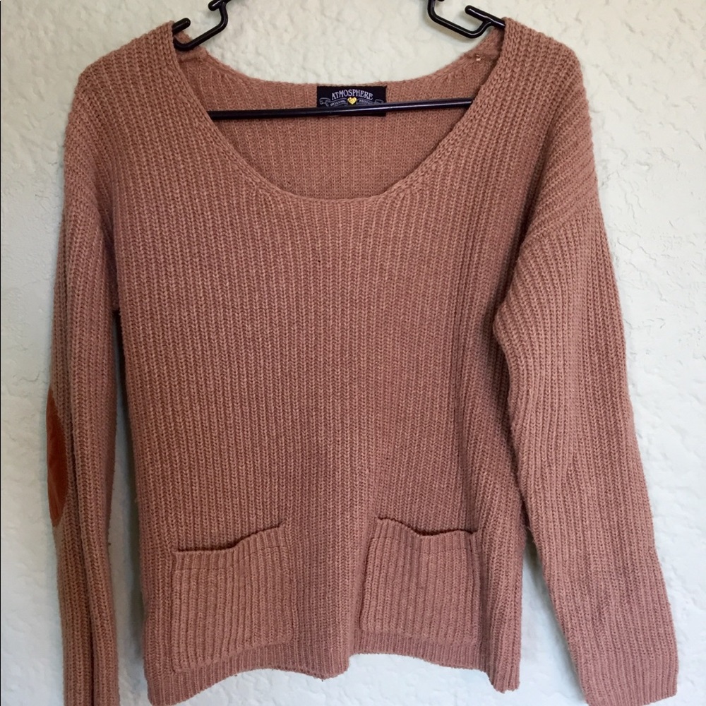 Atmosphere Camel Brown Knit Sweater